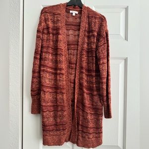 Women’s Open-front sweater